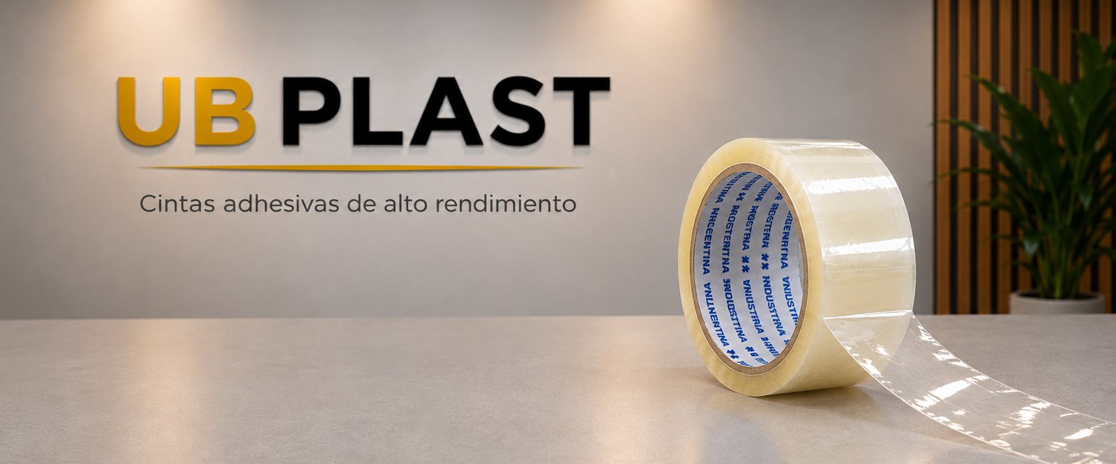 UB PLAST: cintas adhesivas de alto rendimiento.